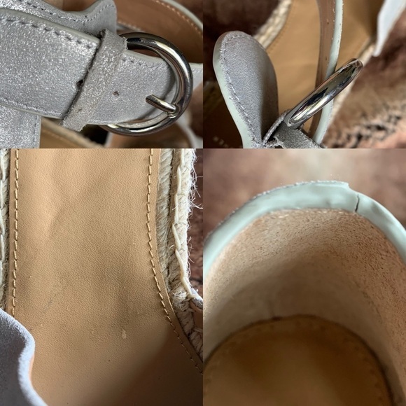 Marc Fisher Alida Ankle Strap Espadrille Wedge Sandal - Picture 8 of 11